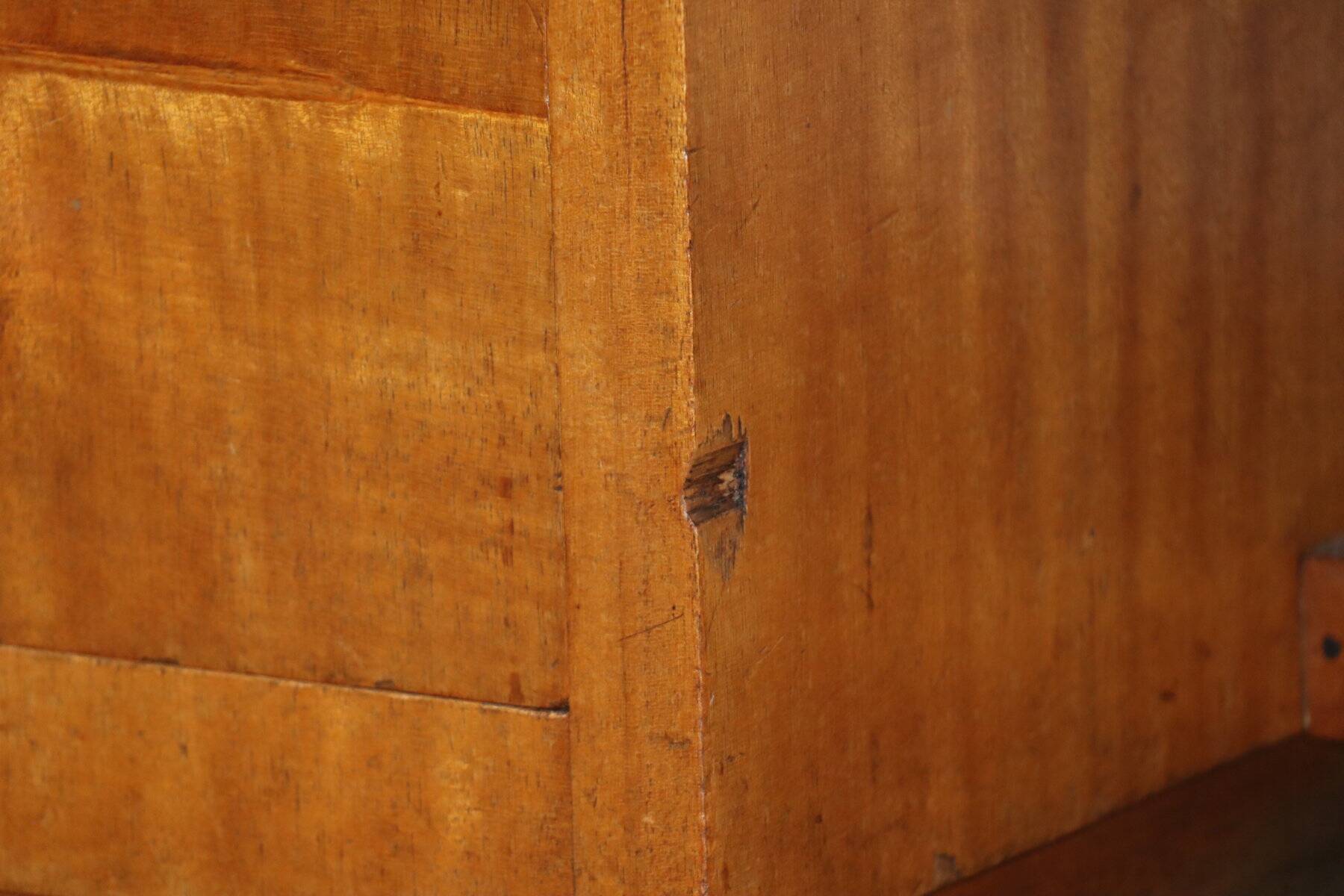 Art Deco style wooden desk, 1940