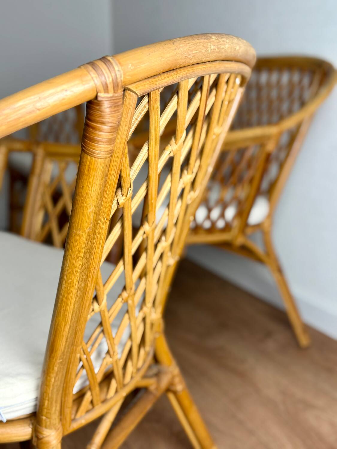 Rattan garden furniture