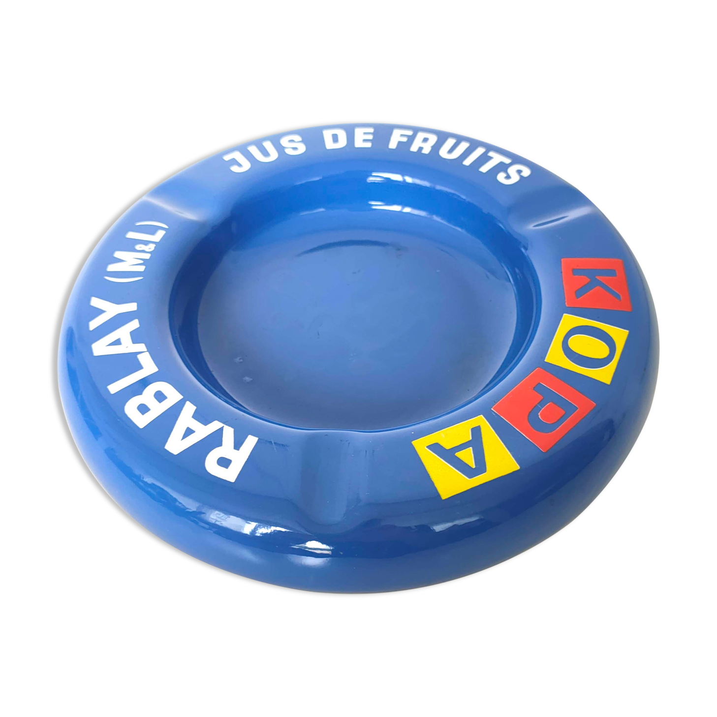 Ashtray Kopa sheet enamelled 50s