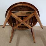 Mahogany "up and down" table – 1970s