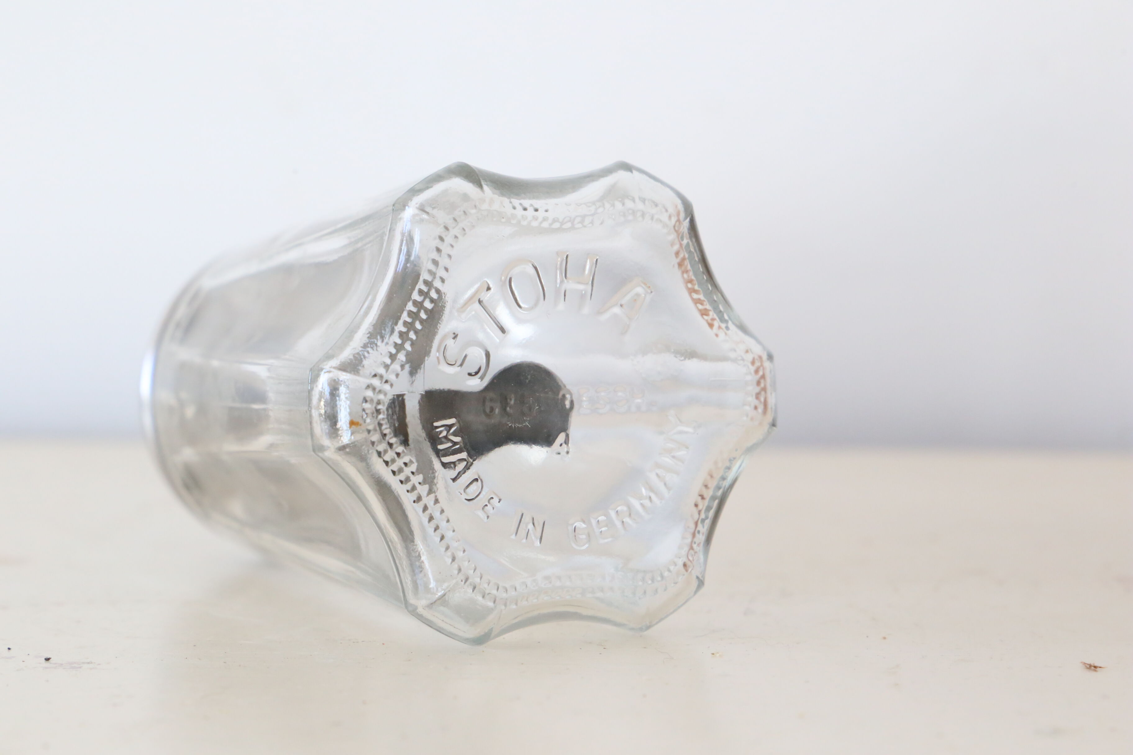 Sugar sprinkler, sugar bowl, Stoha Sostfrei brand, vintage