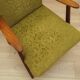 Green armchair, Danish design, 1960s, made in Denmark
