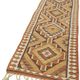 Turkish Handwoven Vintage Herki Kilim 86 cm x 340 cm