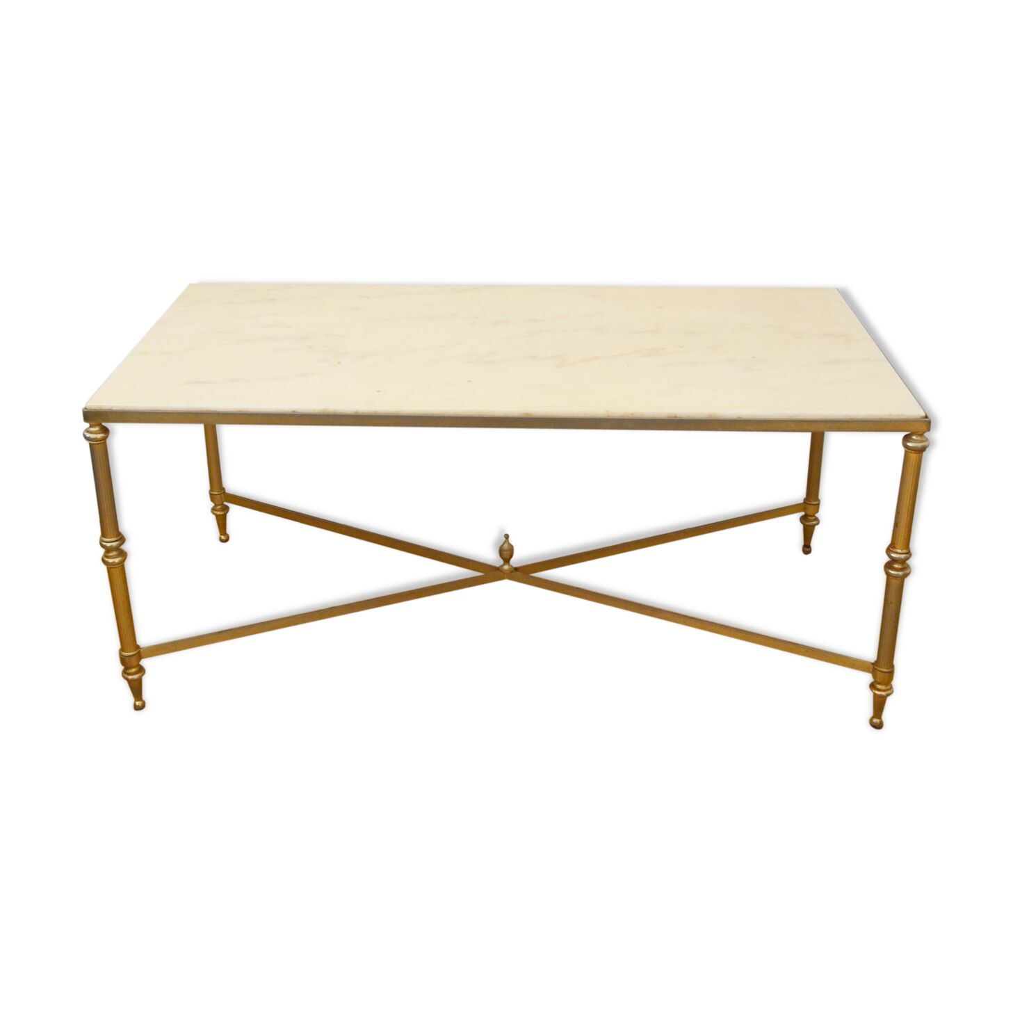 60s marble coffee table
