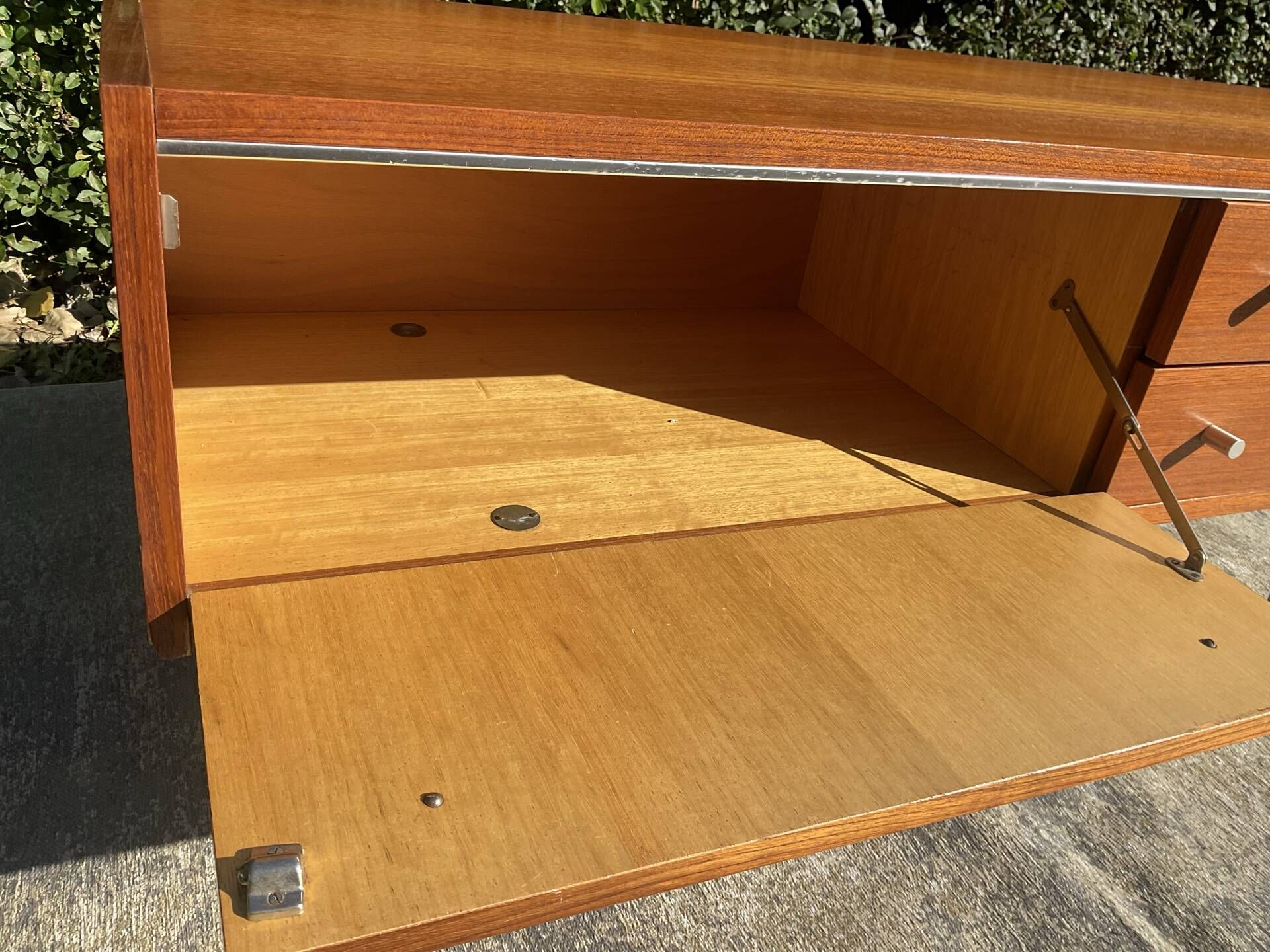 Scandinavian teak TV unit