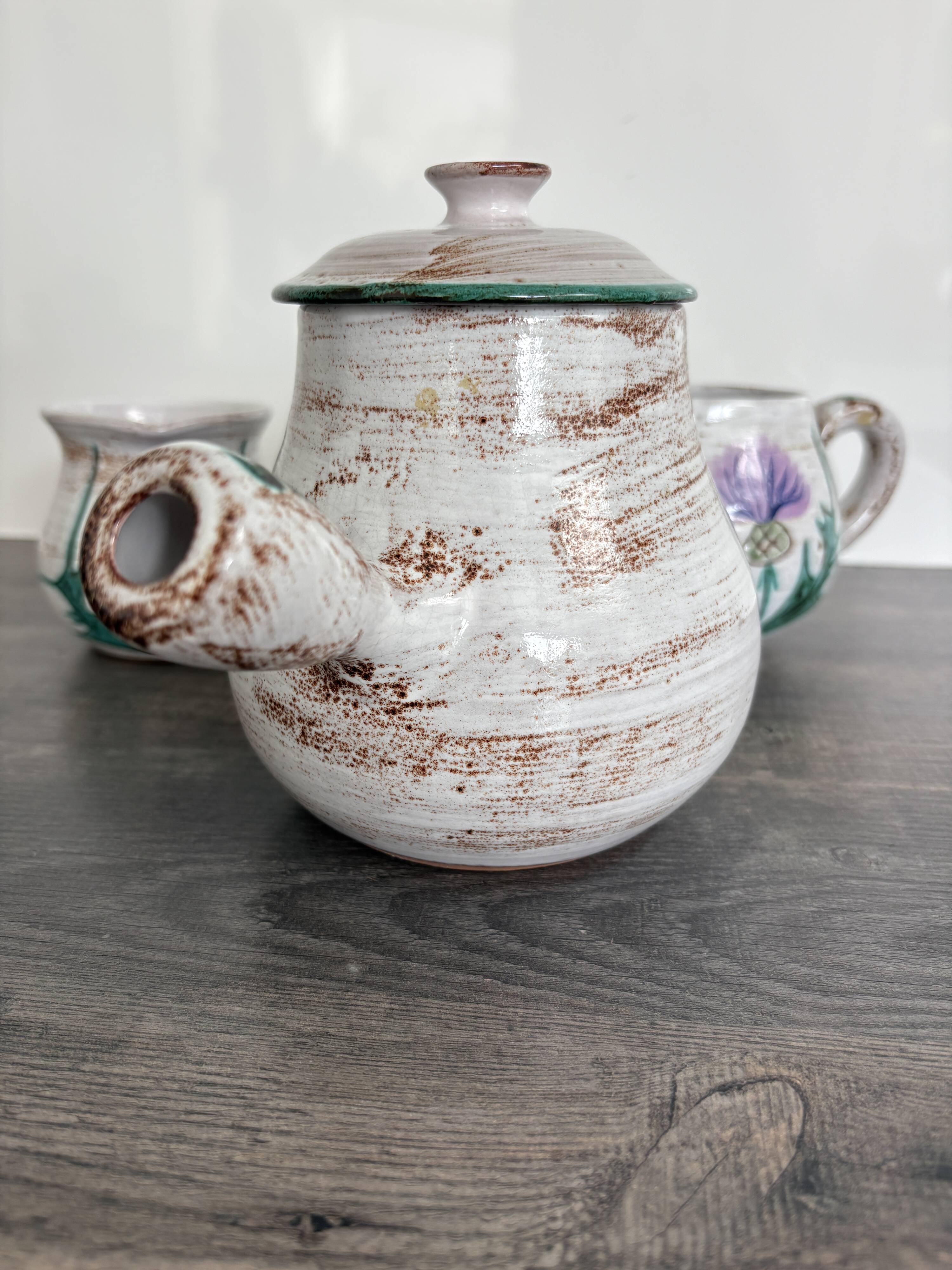 Three Vintage Thistle Pitchers – Daniel Étienne