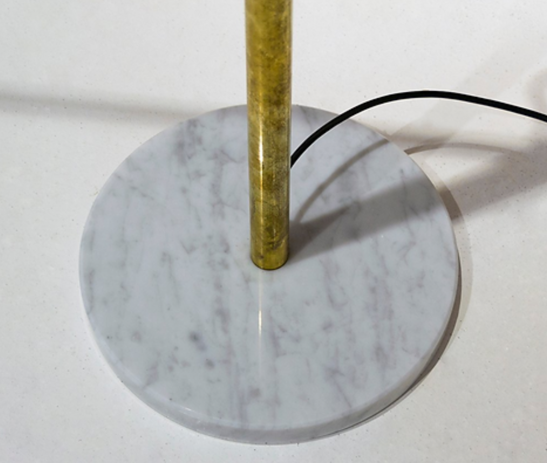 Italian floor lamp black