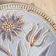 Decorative plate signed by the Poterie Perigordine, Jean Varoqueaux.