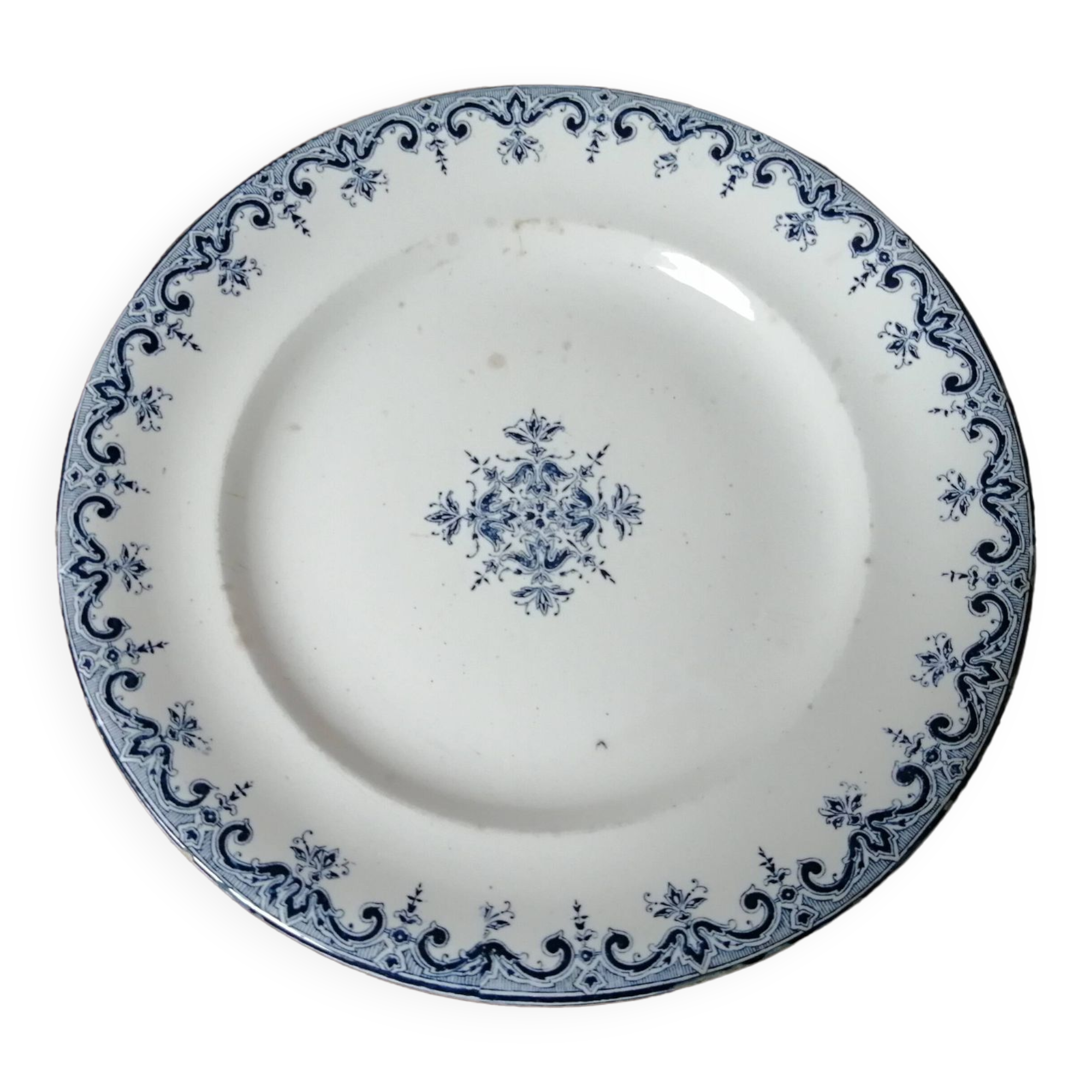 “Rouen” iron earth compote bowl