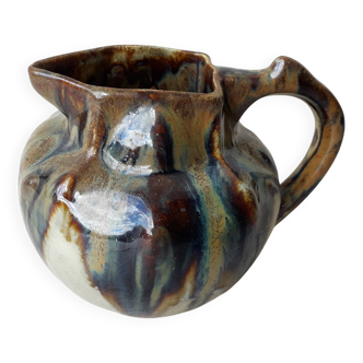 Stoneware pitcher