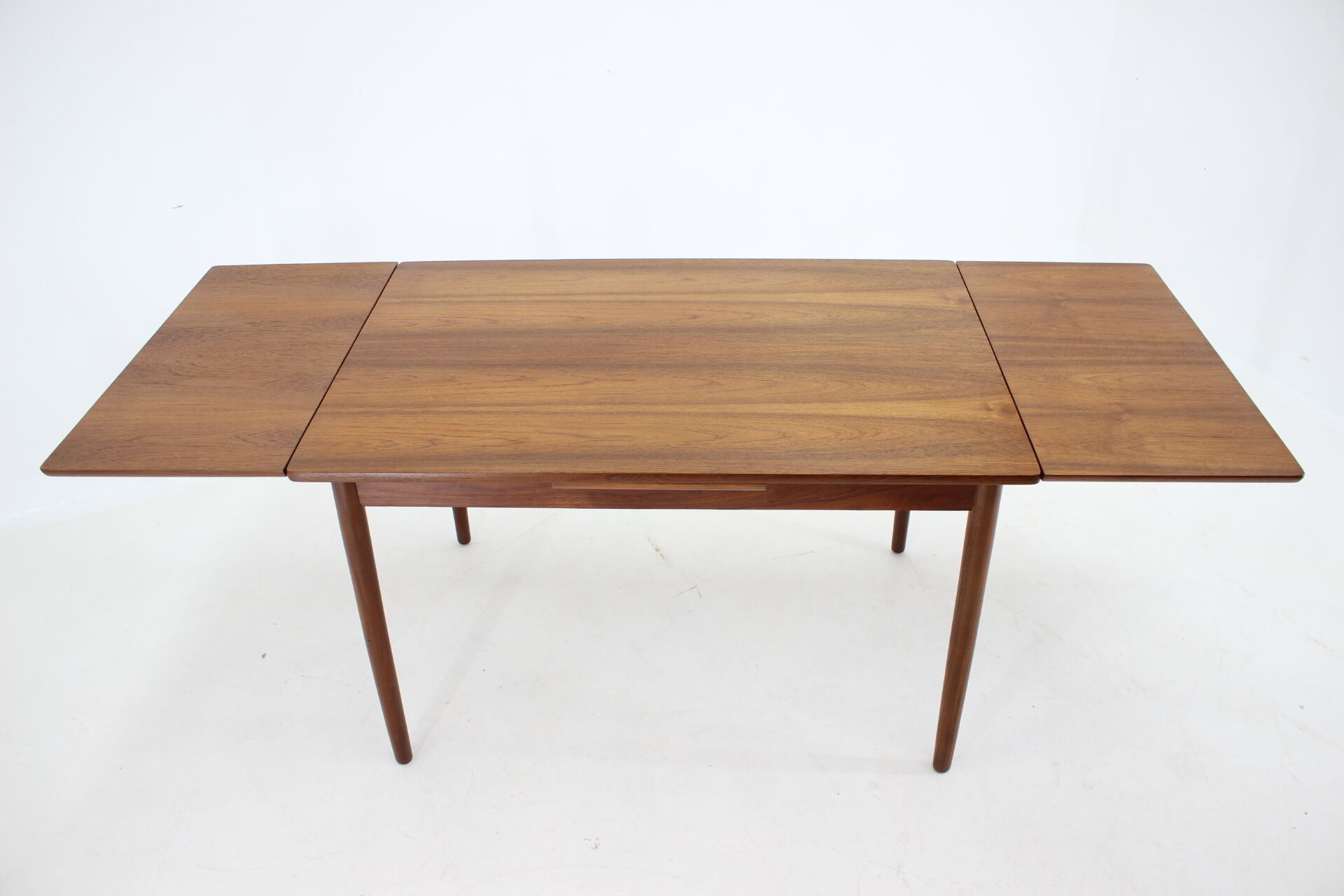 1960s Danish Teak Extendable Dining Table