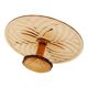 Orange Amber Art Deco Cake Plate Pastry Dish Val Saint Lambert