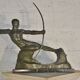 Sculpture en bronze art déco Victor Demanet (1895-1964) « archer »