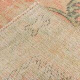 6x9 Vintage Peach Orange Rug, 175x270Cm