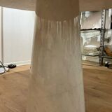 Eros Table in White Marble by Angelo Mangiarotti for Skipper, 1990s