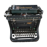 Machine à écrire Underwood années 30