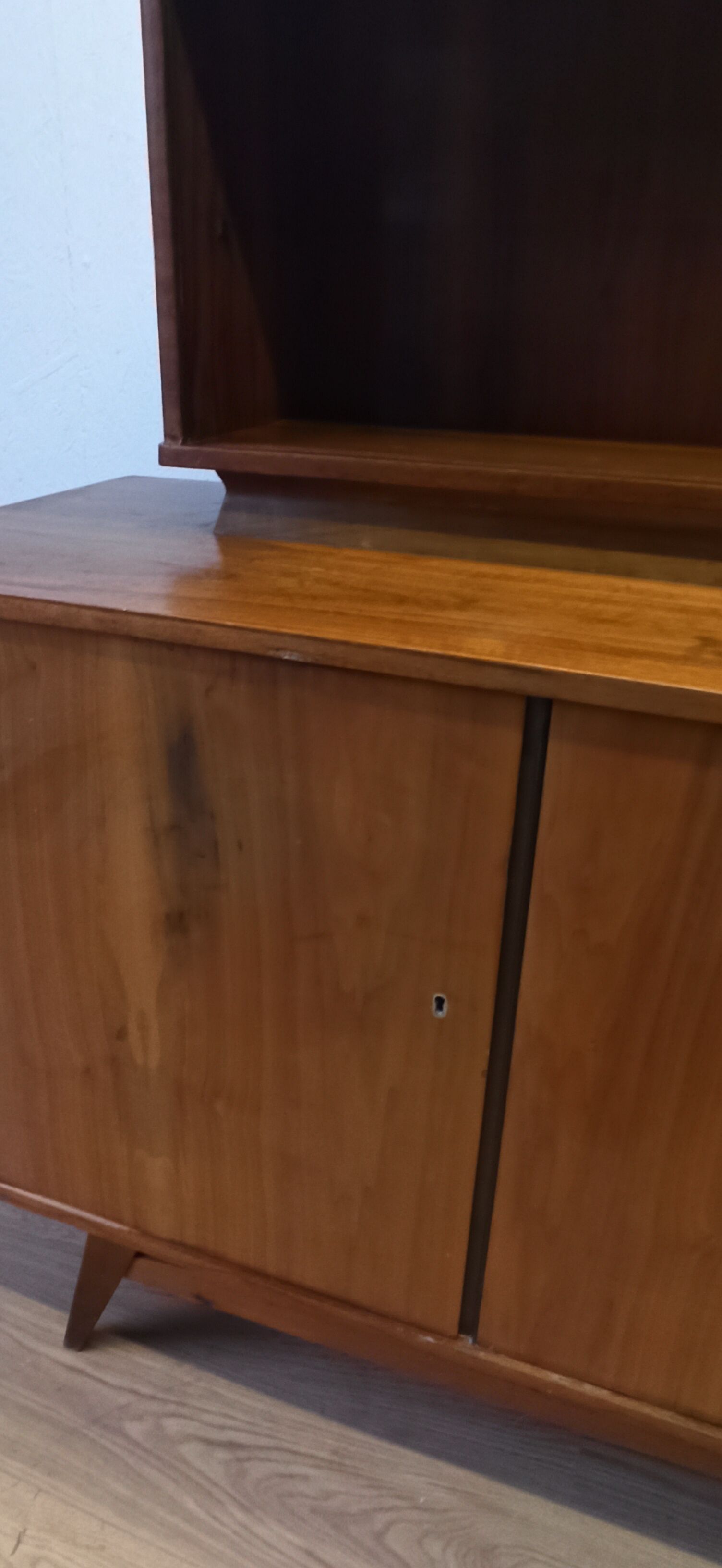 Modernist bookcase of the 1960s