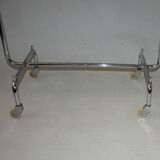 Antique chrome serving table, Thonet, Jindřich Halabala