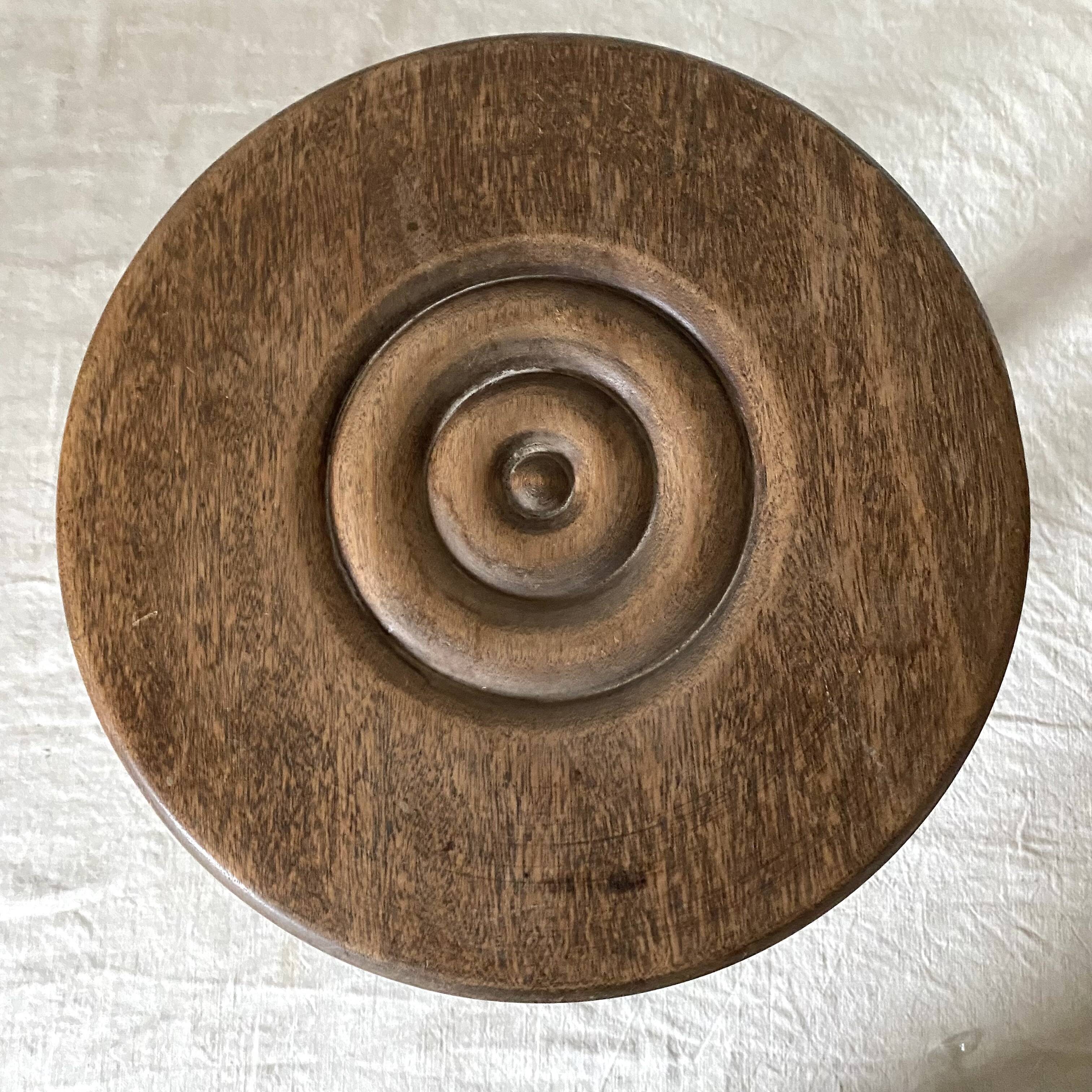 Vintage tripod stool
