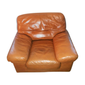 Fauteuil en cuir Roche Bobois des  années 70