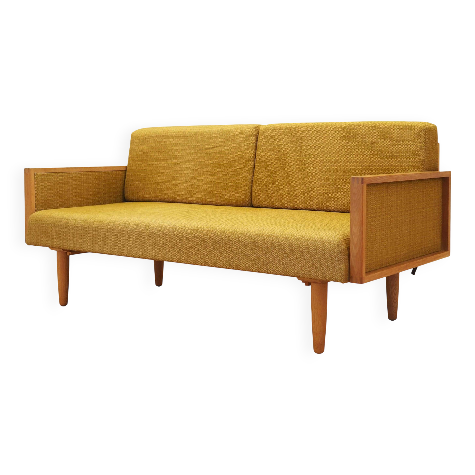Oak sofa, Danish design, 1960s, production: Denmark