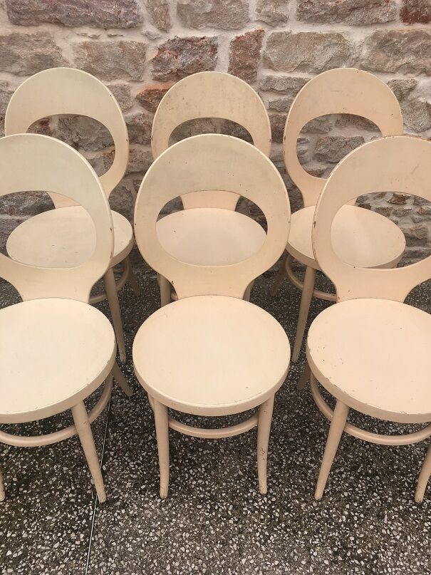 Set of 6 Baumann "Seagull" chairs