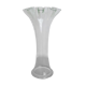 Vase tulipe en verre transparent