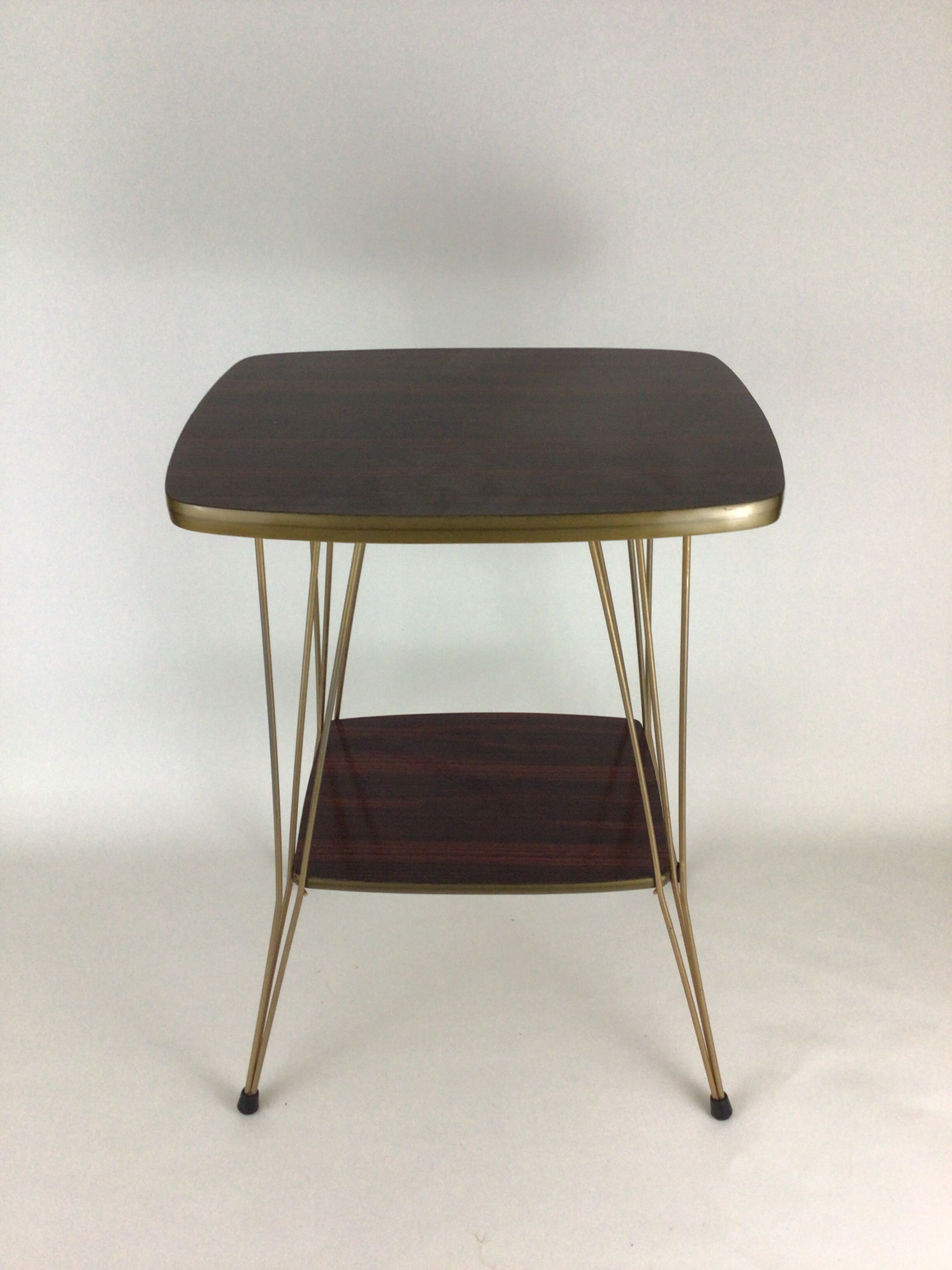 Vintage formica feet side table