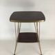 Vintage formica feet side table