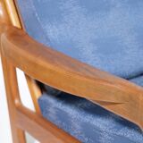 Ensemble de fauteuils design danois, teck, milieu du siècle, design Scandi, années 1970