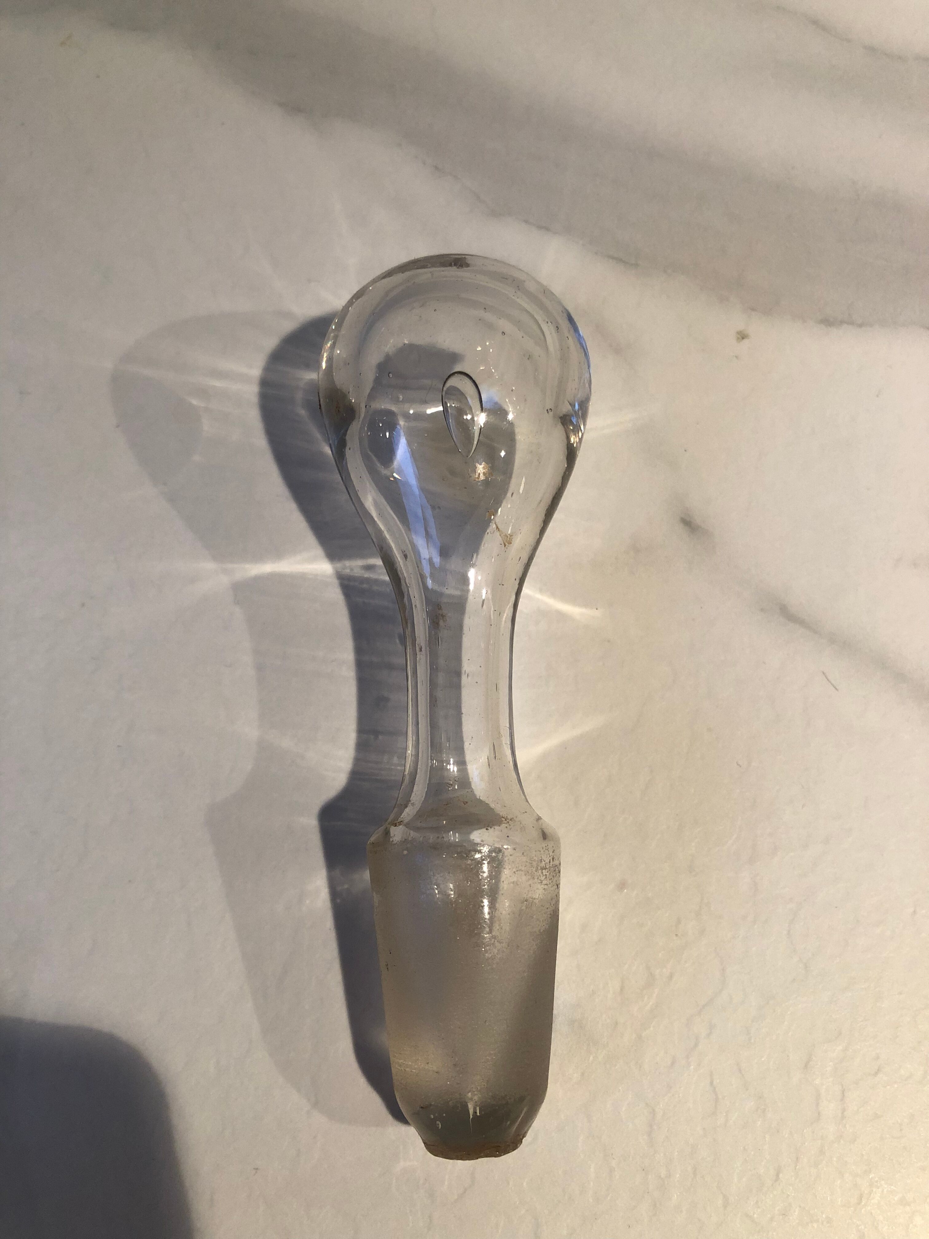 Carafe en verre