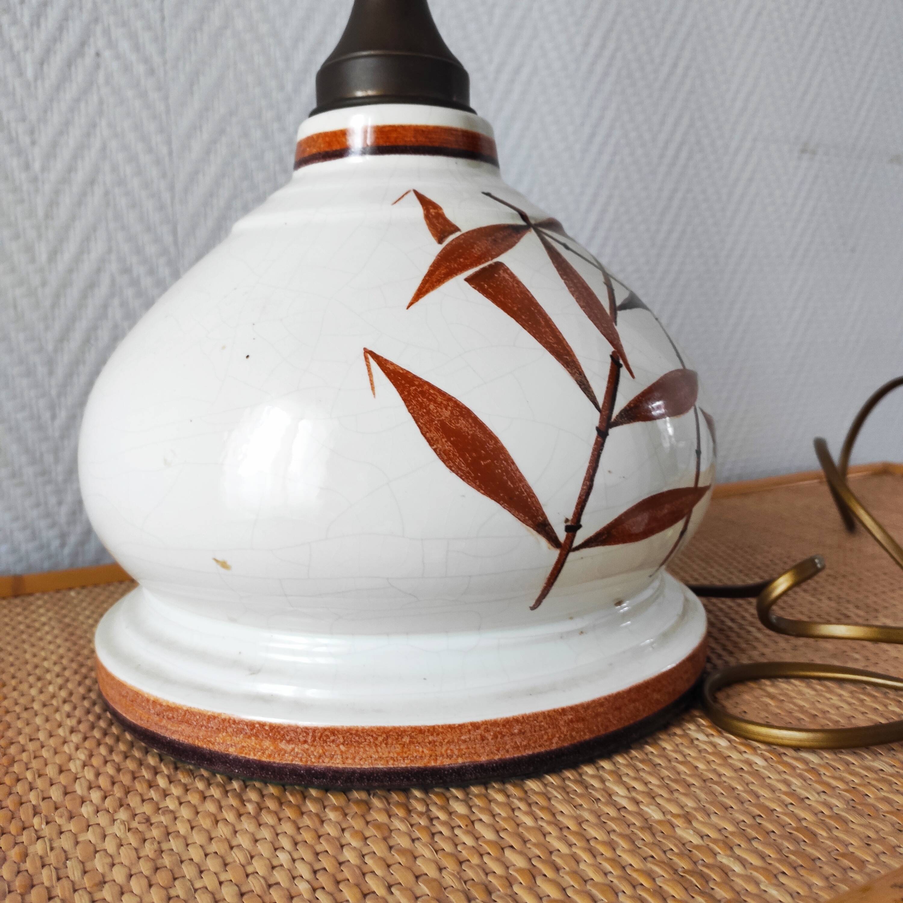 Ceramic lamp bases 1960-70