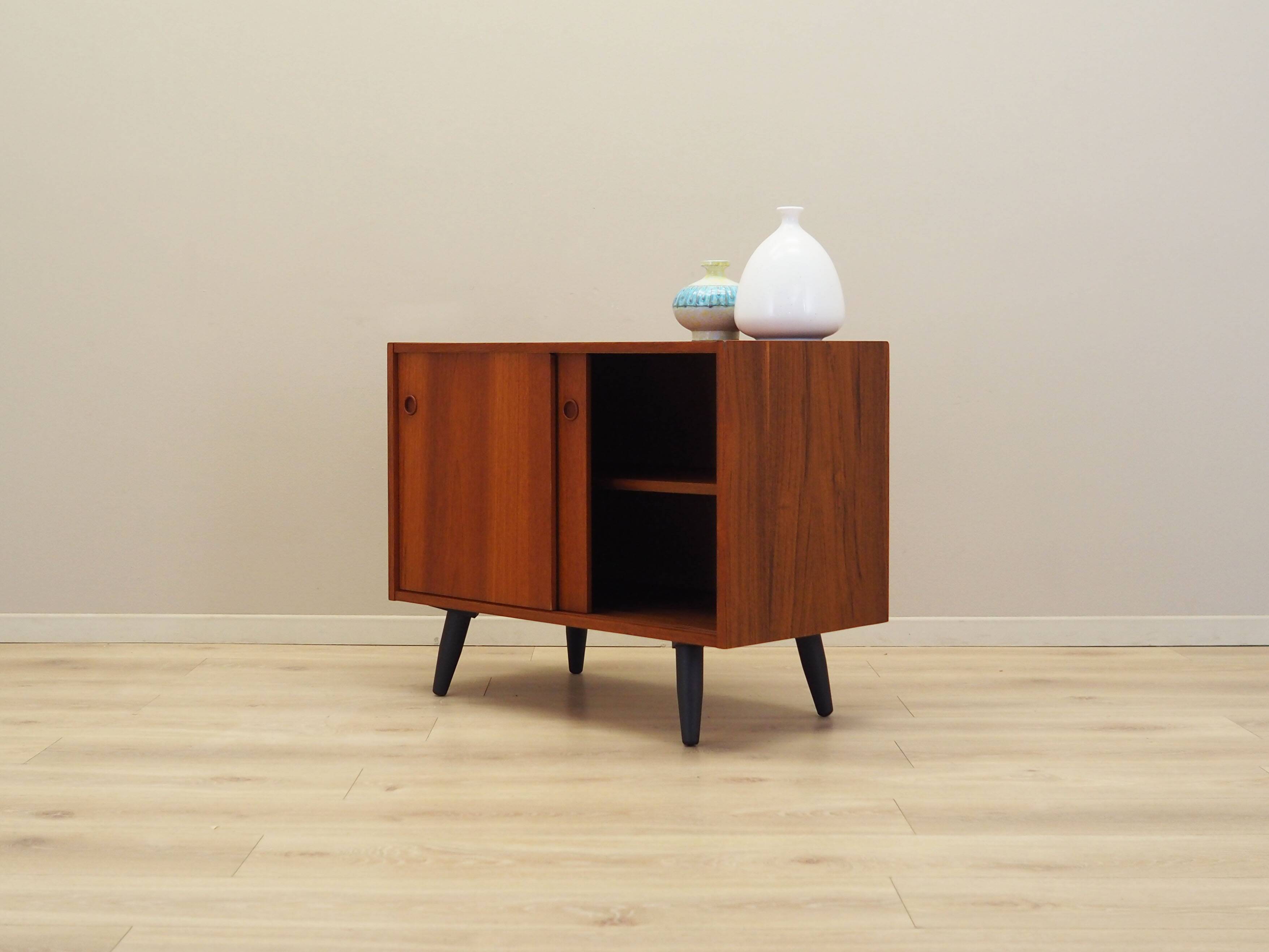 Teak cabinet, Danish design, 1970s, production: Denmark