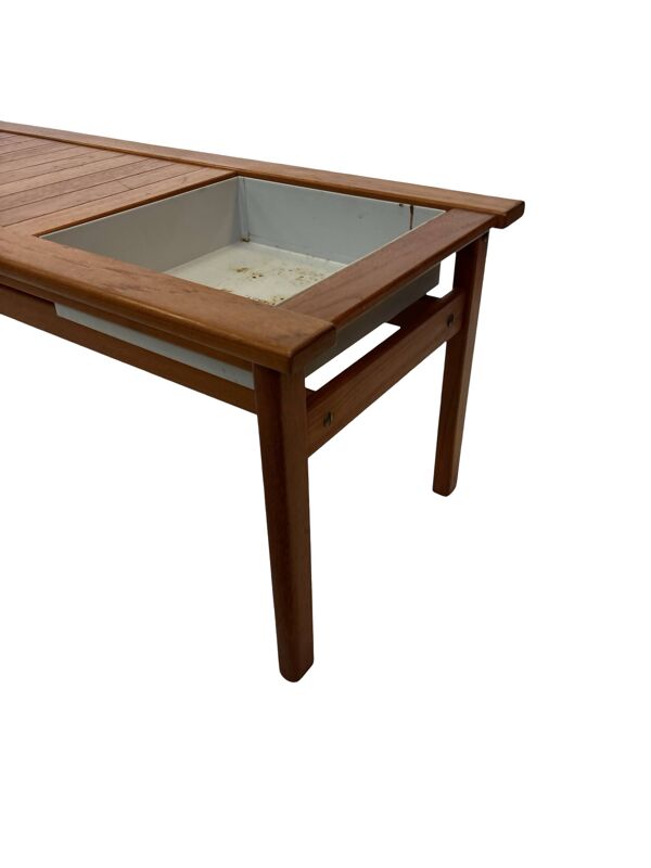 Table d'appoint vintage, table de chevet, table à plantes des années 60.