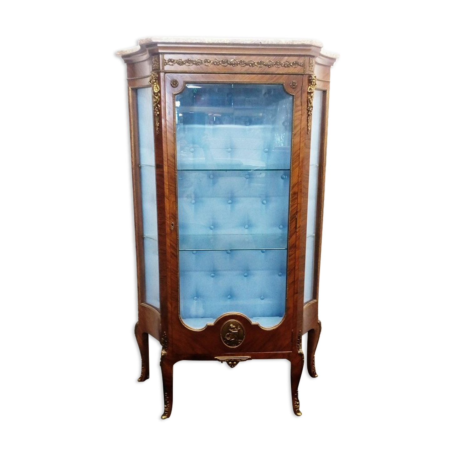 Louis XV style showcase