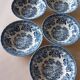 6 English Churchill bowls "The Georgian Collection"