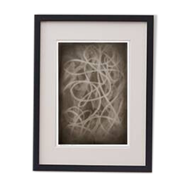 Dessin abstrait entrelacs noir et blanc 1