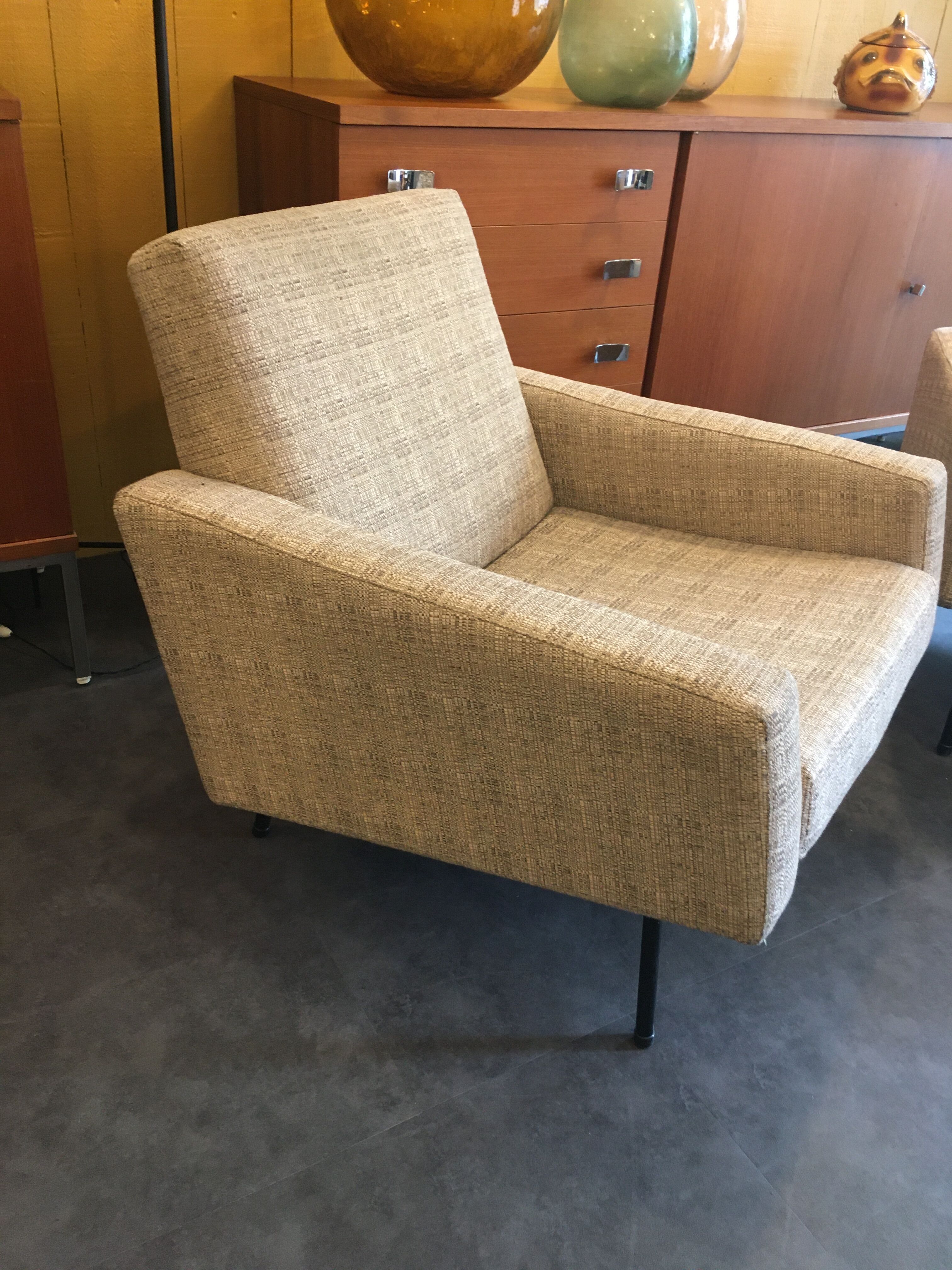 Pair of G10 armchairs, Pierre Guariche, Airborne circa 1955