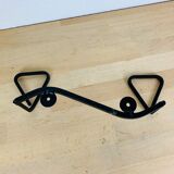 Geometric wall hook 2 metal hooks