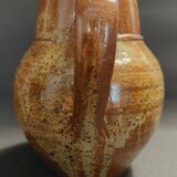 Pyrite stoneware pitcher from the 60s-70s, 20th century ceramic