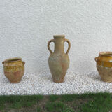 Potiche amphora in terracotta XIX th