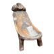 Traditional African wooden seat – Ethnic and historical piece