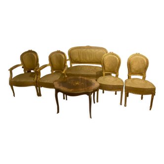 Complete Louis XVI style living room