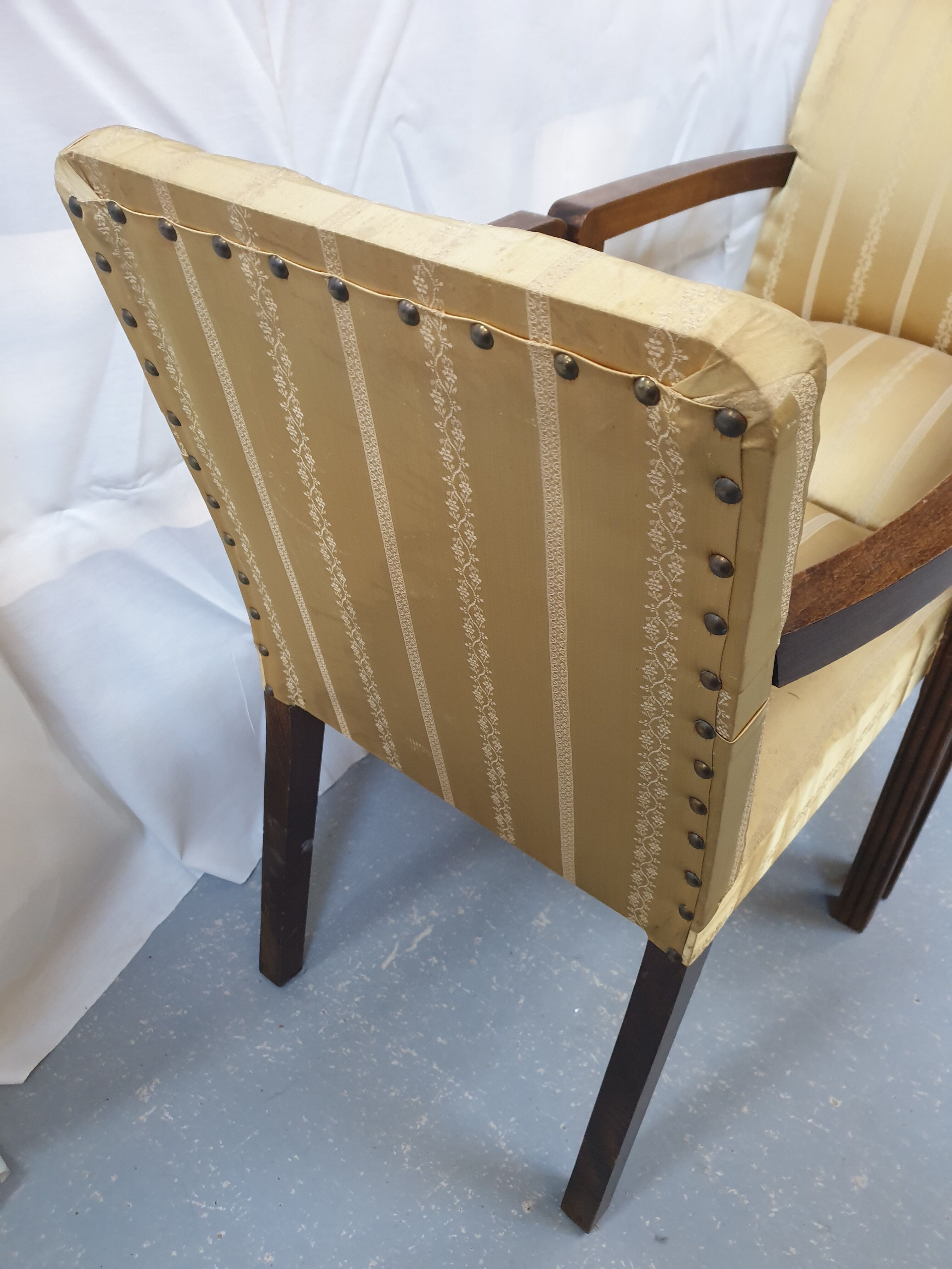 Pair of armchairs art deco