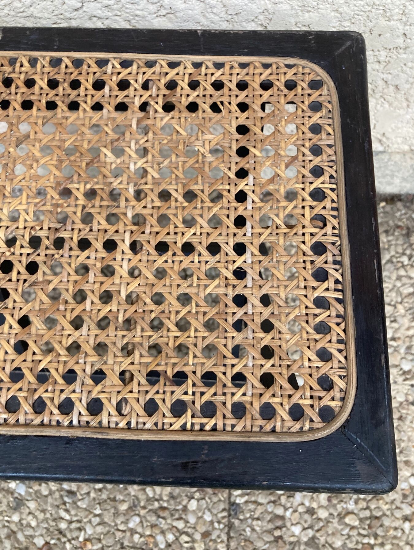 Folding stool in vintage canning