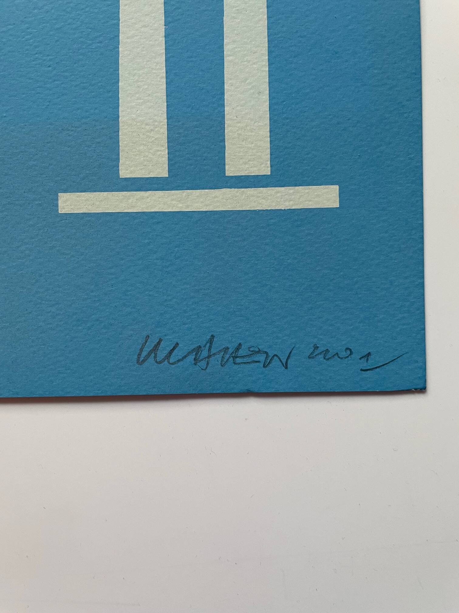 Peter Klasen Original Lithograph, signed in pencil by the artist