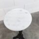 Marble and cast iron plant stand, 1960s, D30