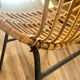 Rattan armchairs