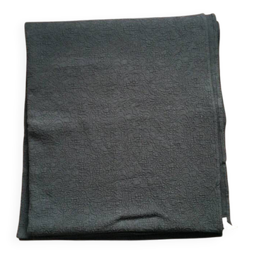 Maison Charvet Dessus de Lit Métis Noir 235 x 265