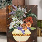 Peinture bouquet vintage